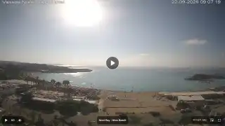 Thumbnail September 22, 2026 06:00 Ayia Napa Cyprus - Nissi Beach Panorama