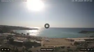 Thumbnail September 24, 2026 06:00 Ayia Napa Cyprus - Nissi Beach Panorama