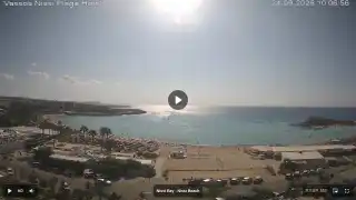 Thumbnail September 24, 2026 07:00 Ayia Napa Cyprus - Nissi Beach Panorama