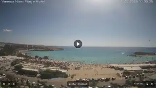 Thumbnail September 25, 2026 08:00 Ayia Napa Cyprus - Nissi Beach Panorama