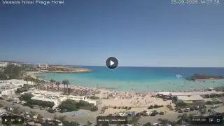 Thumbnail September 25, 2026 11:00 Ayia Napa Cyprus - Nissi Beach Panorama