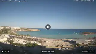 Thumbnail September 25, 2026 14:00 Ayia Napa Cyprus - Nissi Beach Panorama