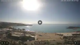 Thumbnail September 26, 2026 06:00 Ayia Napa Cyprus - Nissi Beach Panorama