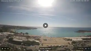 Thumbnail September 26, 2026 07:00 Ayia Napa Cyprus - Nissi Beach Panorama