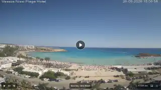 Thumbnail September 26, 2026 12:00 Ayia Napa Cyprus - Nissi Beach Panorama