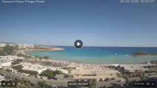 Thumbnail September 26, 2026 13:00 Ayia Napa Cyprus - Nissi Beach Panorama