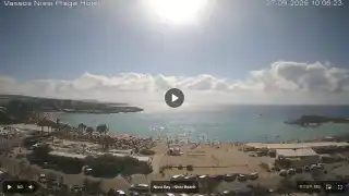 Thumbnail September 27, 2026 07:00 Ayia Napa Cyprus - Nissi Beach Panorama