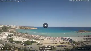 Thumbnail September 27, 2026 13:00 Ayia Napa Cyprus - Nissi Beach Panorama