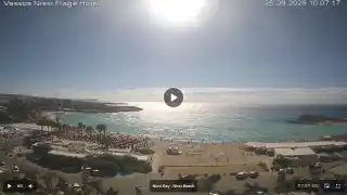 Thumbnail September 28, 2026 07:00 Ayia Napa Cyprus - Nissi Beach Panorama