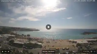 Thumbnail September 29, 2026 07:00 Ayia Napa Cyprus - Nissi Beach Panorama