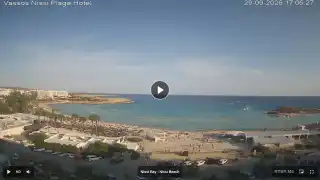 Thumbnail September 29, 2026 14:00 Ayia Napa Cyprus - Nissi Beach Panorama