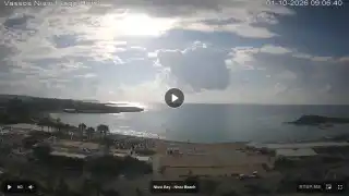 Thumbnail October 1, 2026 06:00 Ayia Napa Cyprus - Nissi Beach Panorama