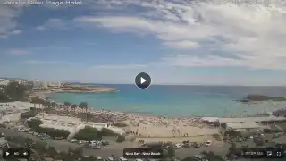 Thumbnail October 1, 2026 12:00 Ayia Napa Cyprus - Nissi Beach Panorama