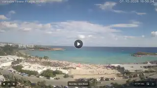 Thumbnail October 1, 2026 13:00 Ayia Napa Cyprus - Nissi Beach Panorama
