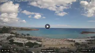 Thumbnail October 3, 2026 12:00 Ayia Napa Cyprus - Nissi Beach Panorama