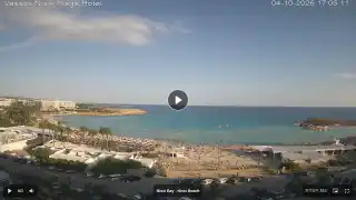 Thumbnail October 4, 2026 14:00 Ayia Napa Cyprus - Nissi Beach Panorama