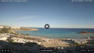 Thumbnail October 5, 2026 14:00 Ayia Napa Cyprus - Nissi Beach Panorama