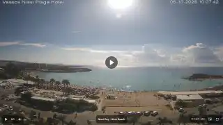 Thumbnail October 6, 2026 07:00 Ayia Napa Cyprus - Nissi Beach Panorama