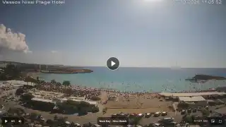 Thumbnail October 7, 2026 08:00 Ayia Napa Cyprus - Nissi Beach Panorama