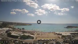 Thumbnail October 8, 2026 08:00 Ayia Napa Cyprus - Nissi Beach Panorama