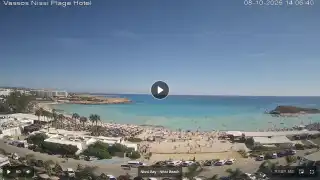 Thumbnail October 8, 2026 11:00 Ayia Napa Cyprus - Nissi Beach Panorama
