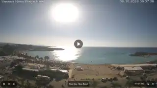 Thumbnail October 9, 2026 06:00 Ayia Napa Cyprus - Nissi Beach Panorama