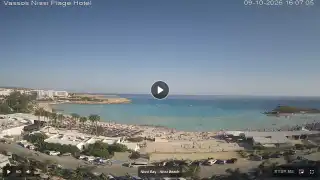 Thumbnail October 9, 2026 13:00 Ayia Napa Cyprus - Nissi Beach Panorama