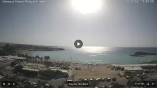 Thumbnail October 10, 2026 07:00 Ayia Napa Cyprus - Nissi Beach Panorama