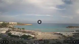 Thumbnail October 11, 2026 14:00 Ayia Napa Cyprus - Nissi Beach Panorama