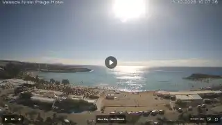 Thumbnail October 19, 2026 07:00 Ayia Napa Cyprus - Nissi Beach Panorama